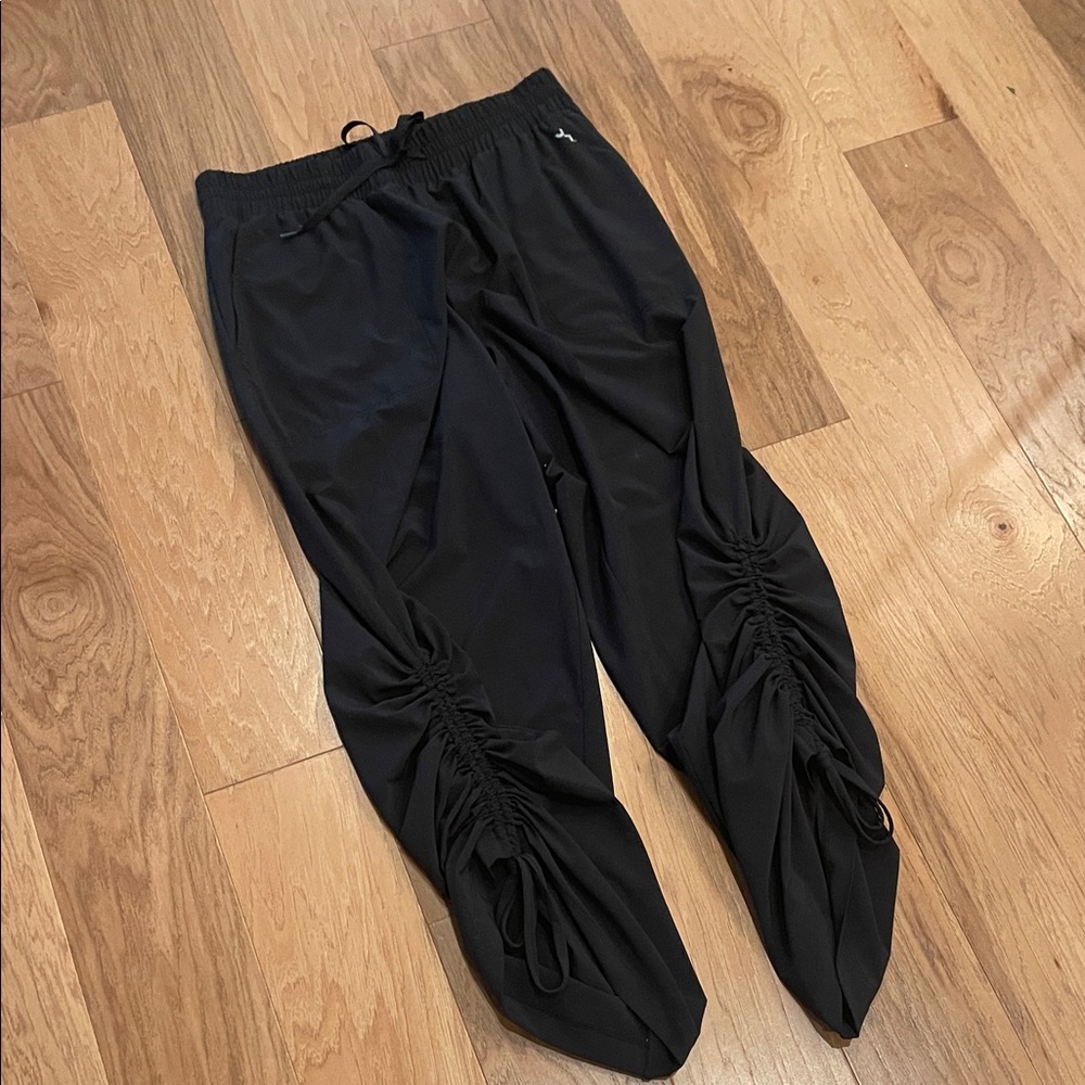 JoyLab Black Gathered Joggers